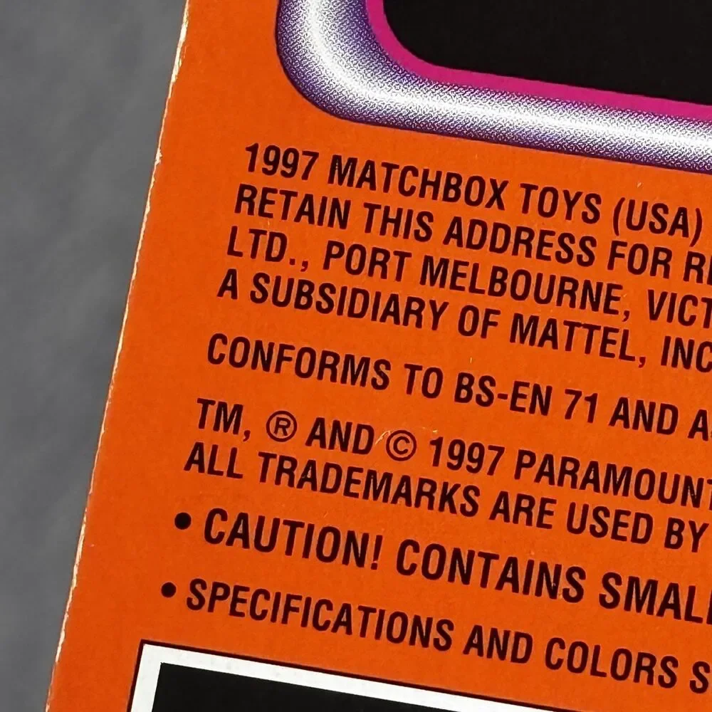 Vintage 1997 Matchbox‎ Star Car The Brady Bunch Station Wagon Diecast New Sealed